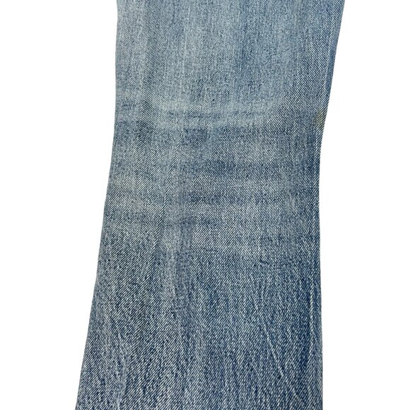 Lucky Brand Women’s Jeans High Rise Mom Jean Drew Ankle 0/25 Blue Distressed But - Picture 15 of 16